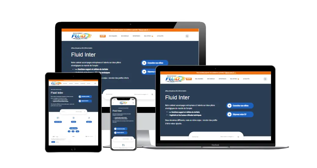 conception fluidinter site